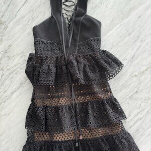 Self-Portrait Black Dress, Size US 2